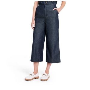 Kika Vargas x Target NWT Wide Leg Scalloped Pocket Pants  Size 10